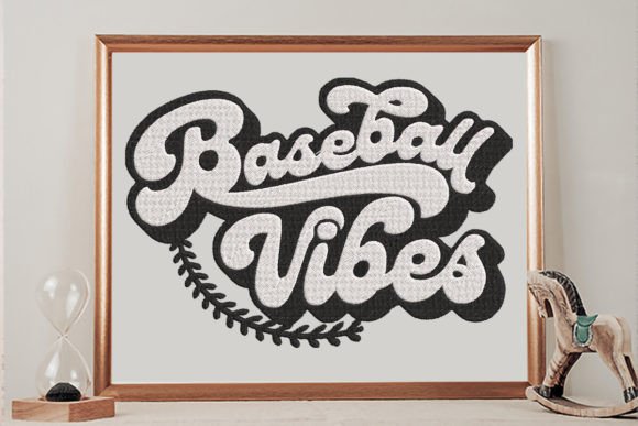 Baseball Vibes: A Seller's Look at This Creative Fabrica Design