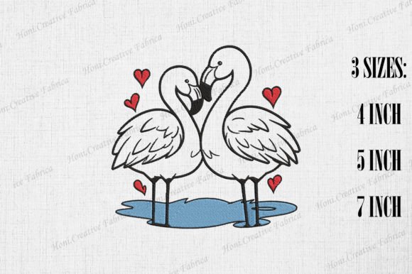 Cute Flamingo Couple Valentine s Day