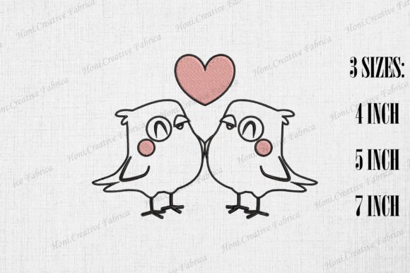 Cute Love Bird Couple Valentine s Day