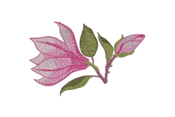 Pink Magnolia Flower: A Designer's Review for Small Business Merch