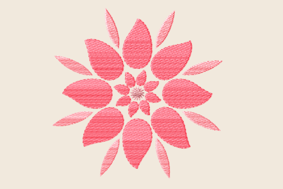 Pink Mandala Flower: A Seasonal Embroidery Review