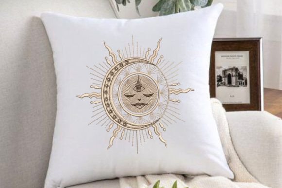 Sun with Face Moon and Star Review