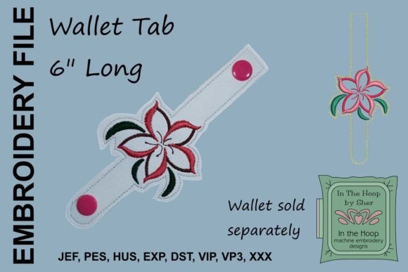 Swirly Flower Wallet Tab Review for Personalized Gifts